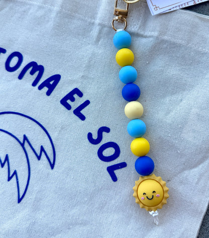 Perro Toma El Sol Canvas Tote Bag